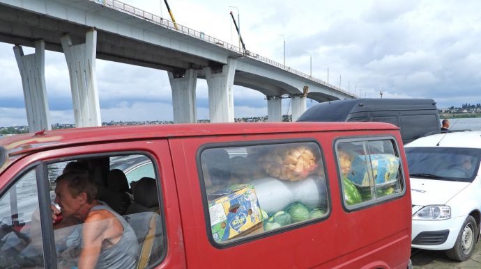Occupiers announce they will open the Antonivka Bridge next week