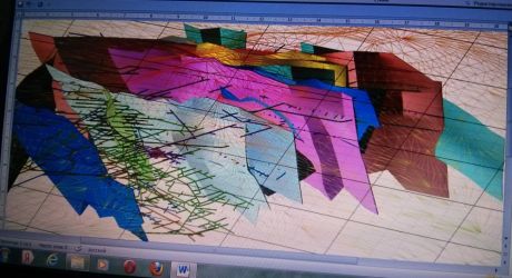 Фото 3d-карти пластів кольорових металів мужіївського родовища (джерело: Тов «карпатська рудна компанія»)