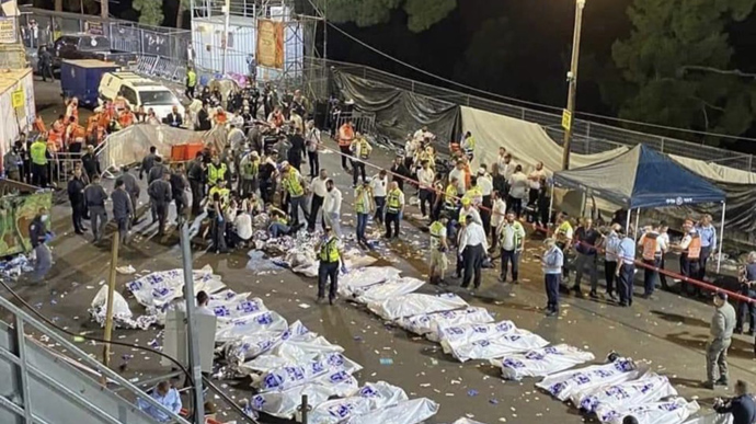 В Израиле 44 человека погибли в давке на религиозном празднике