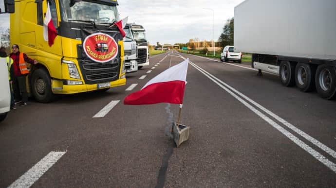 Польские перевозчики отказались разблокировать границу после переговоров с Украиной