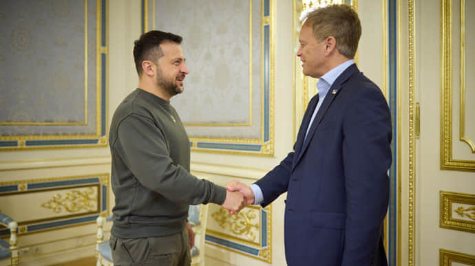 Новий міністр оборони Британії зустрівся з Зеленським у Києві 