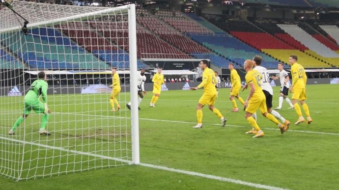 Збірна України попсувала нерви Німеччині у матчі Ліги Націй