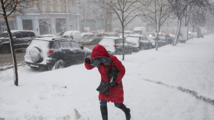 В Украине пройдет снег, 1 февраля погода ухудшится