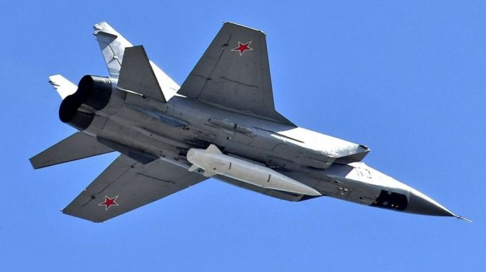В Росії знову розбився винищувач МіГ-31