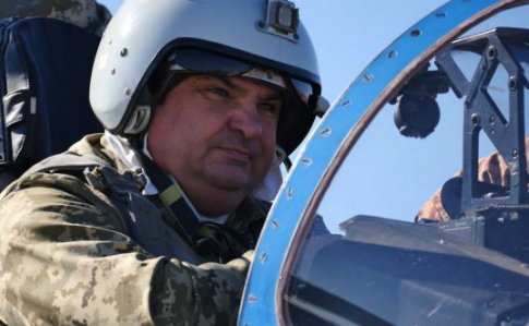 В Умани попрощались с украинским пилотом, который погиб в катастрофе Су-27