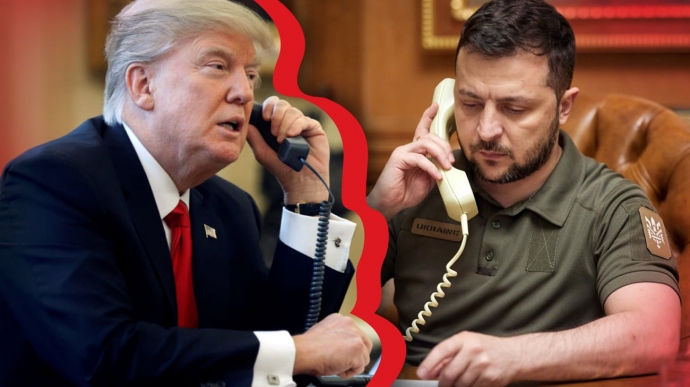 Zelenskyy holds phone conversation with Trump