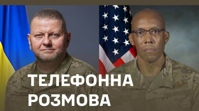 Ukraine's Commander-in-Chief discusses mutual strategic interest with US General Charles Brown