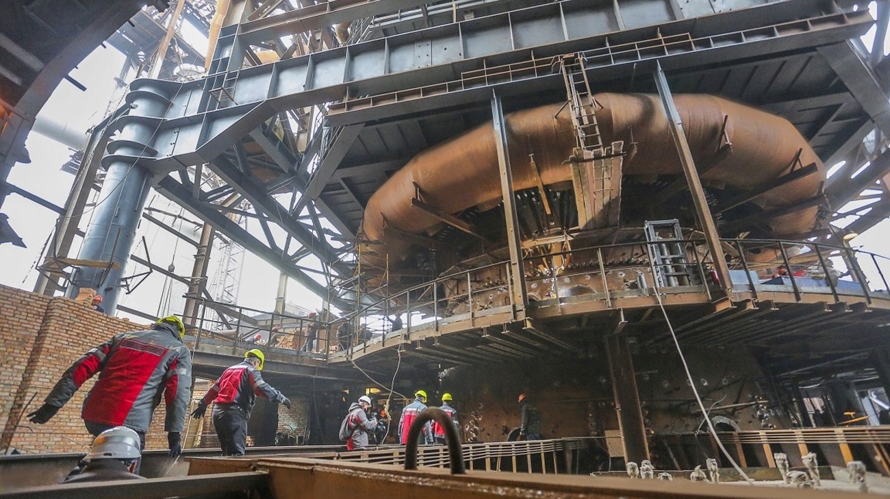 Steel production in Ukraine rises after six-month decline