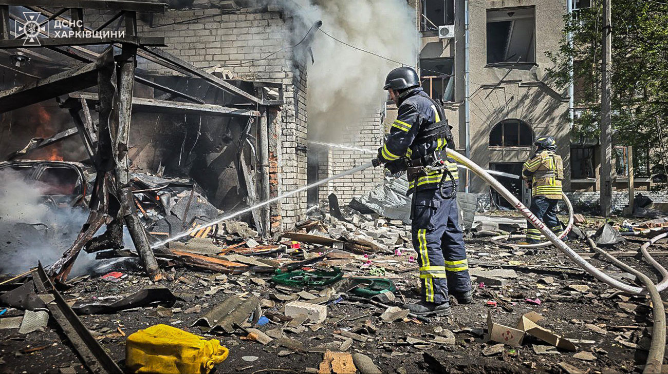 Railway worker killed in Russian attack on Kharkiv – photo
