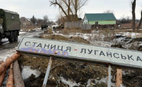 Бойовики били біля Станиці Луганської, де збираються відводити війська