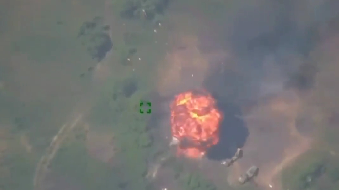 Ukrainian artillery is working, Russian MLRS on fire: General Staff shows destruction of Russian armed forces’ equipment