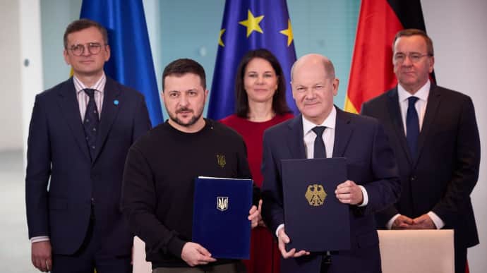 Ukraine and Germany forge security cooperation agreement