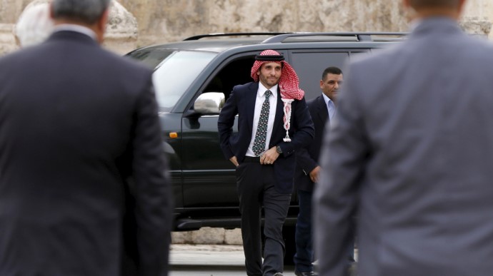 Бывшего наследного принца Иордании поместили под арест