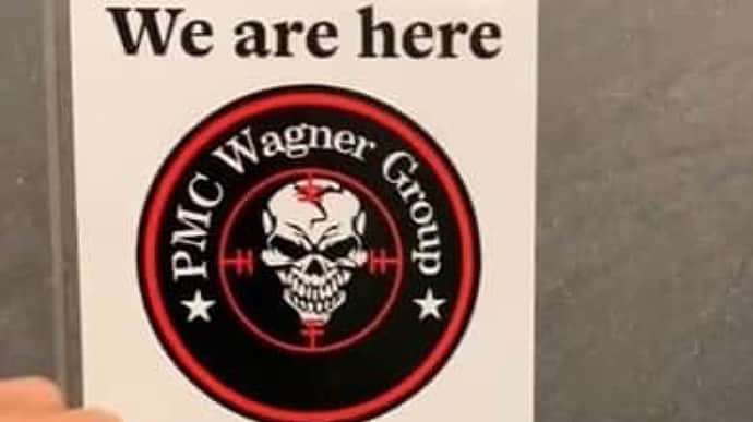 Stickers telling people to join Wagner Group appear in Poland