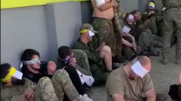 Video of Chechen Russian troops captured deep in rear is released by I Want to Live project