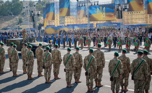У Києві на День Незалежності пройде військовий парад