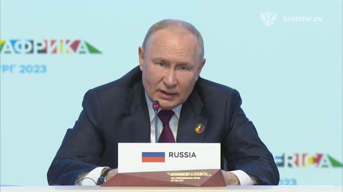 Putin tells Africans fable that there are no negotiations because of Ukraine and NATO