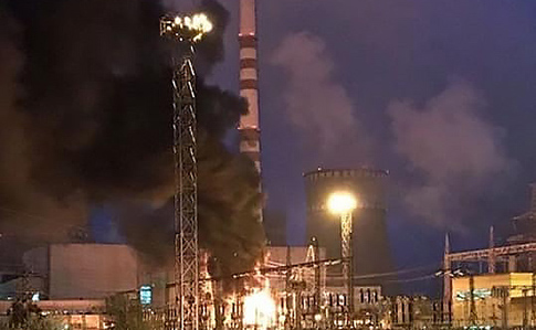 На Ровенской АЭС горел трансформатор