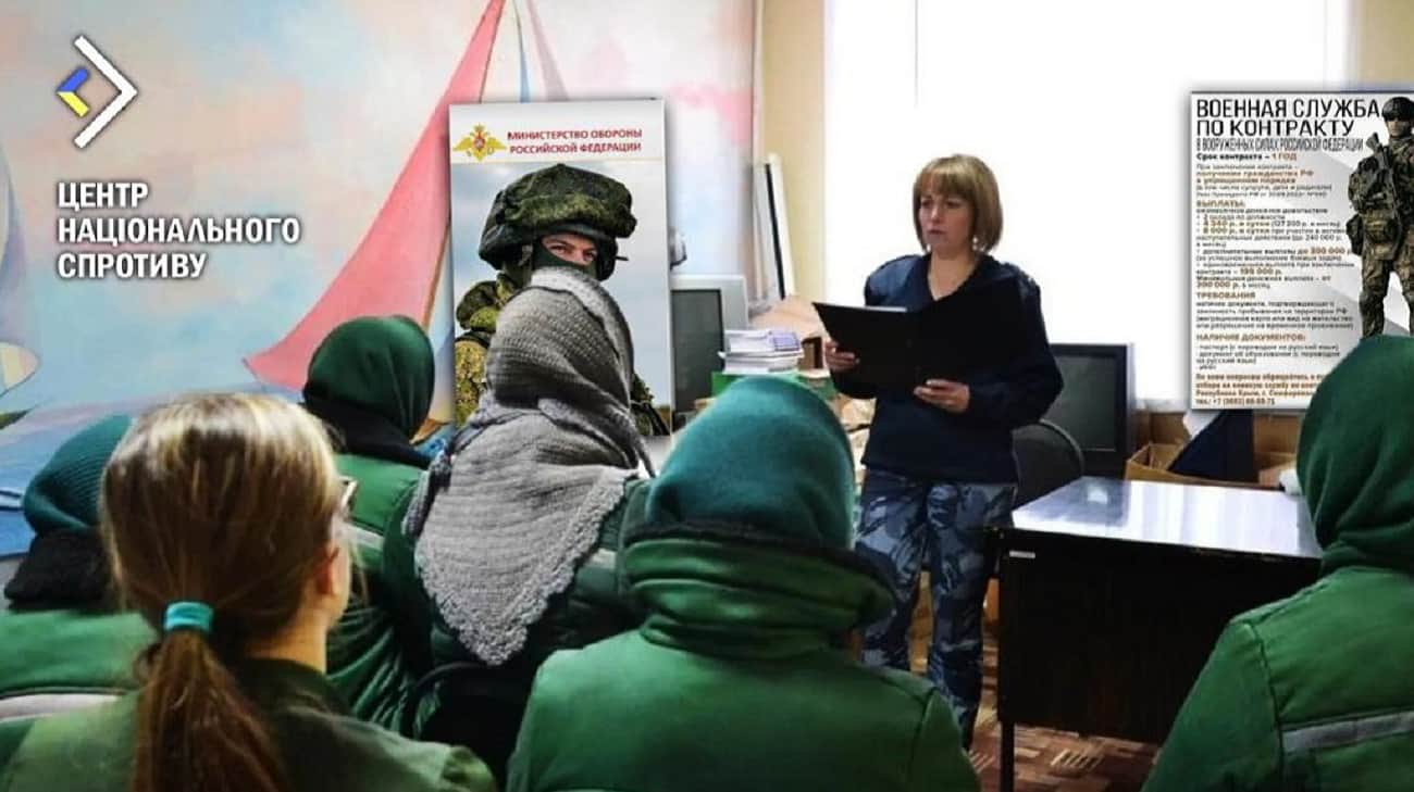 Russia recruits women from penal colonies to go to war