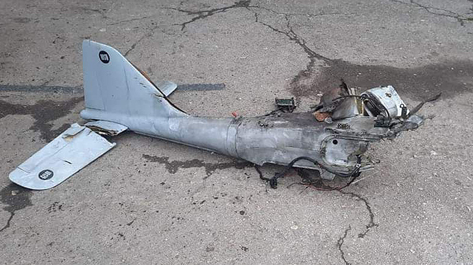 Ukrainian forces shoot down Russian UAV Orlan using firearms