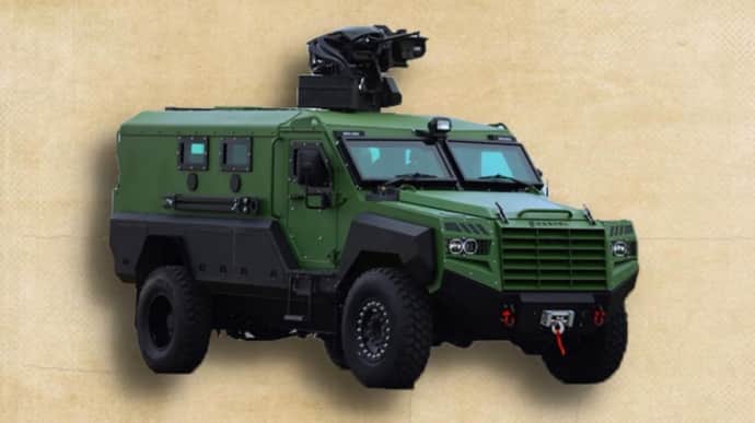 Ukraine's Defence Ministry approved Canadian Roshel Senator armoured vehicle for use by Ukraine's Armed Forces