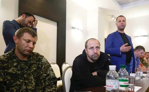 Ватажки бойовиків Захарченко і Ходаковський