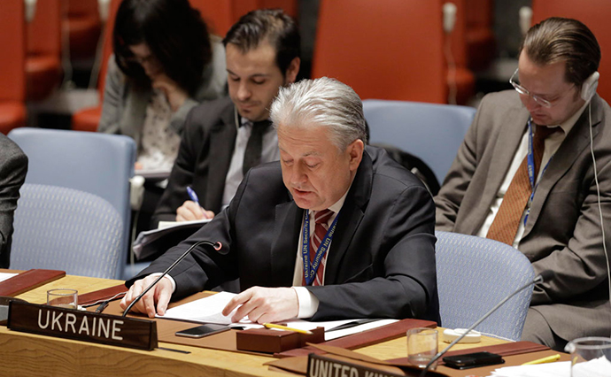 На заседании СБ ООН Ельченко обвинил Россию в терроризме