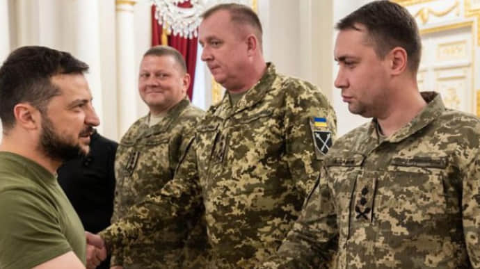В День военной разведки Зеленский повысил Буданова в звании