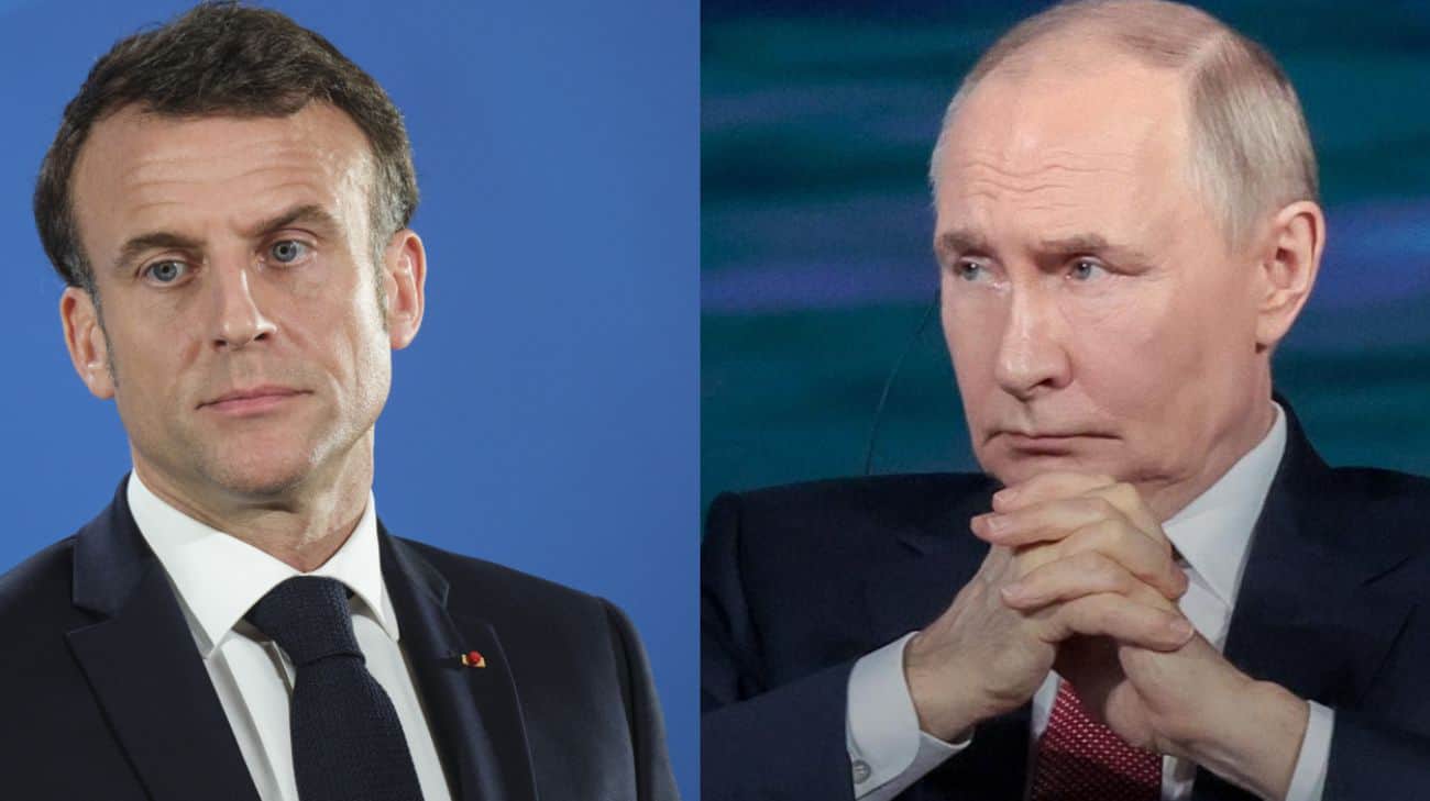 Уперше з вересня 2022 року Макрон і Путін провели телефонну розмову
