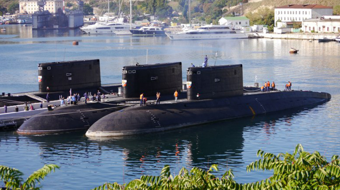 Росія вивела в море всі субмарини Чорноморського флоту
