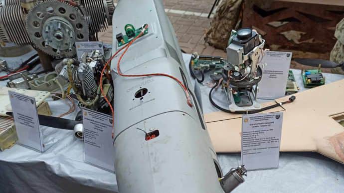 2/3 of foreign parts in Russian drones made in China