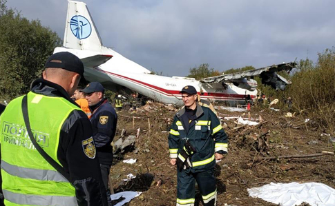 Есть две версии почему упал самолет под Львовом, полиция открыла производство