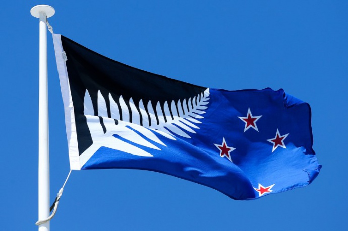 Выбранный на референдуме дизайн нового флага Новой Зеландии 