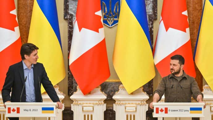 Zelenskyy and Canadian PM discuss Holodomor Museum construction and evacuation of Ukrainians from Gaza Strip