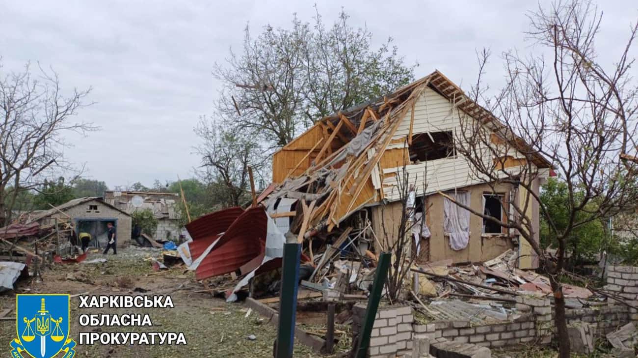 One civilian killed and 13 injured in Russian strikes on Kharkiv Oblast over past 24 hours – photos