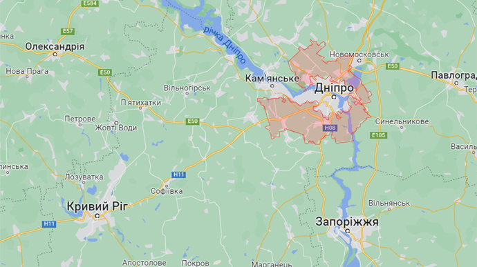 Russia conducts missile strike on Dnipropetrovsk Oblast