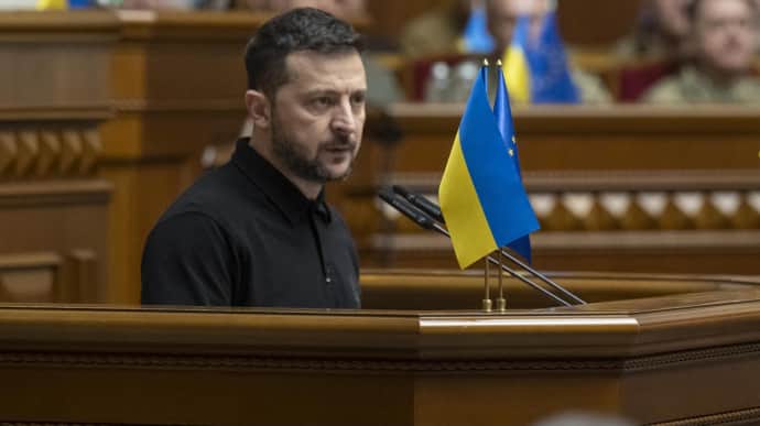 Zelenskyy: First, a just peace, then fair elections