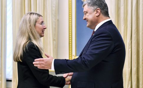 Порошенко заступився за Супрун: Пані Уляна є громадянкою України