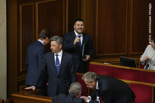 Министр Клименко сиял радостью