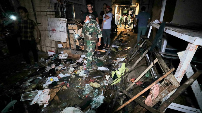 Взрыв на рынке в Багдаде: 25 погибших, десятки раненых