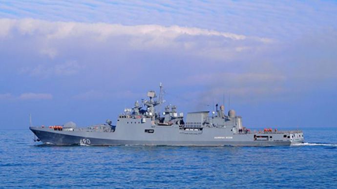 В ответ на Sea Breeze: российские фрегаты в Черном море стреляли в условного врага