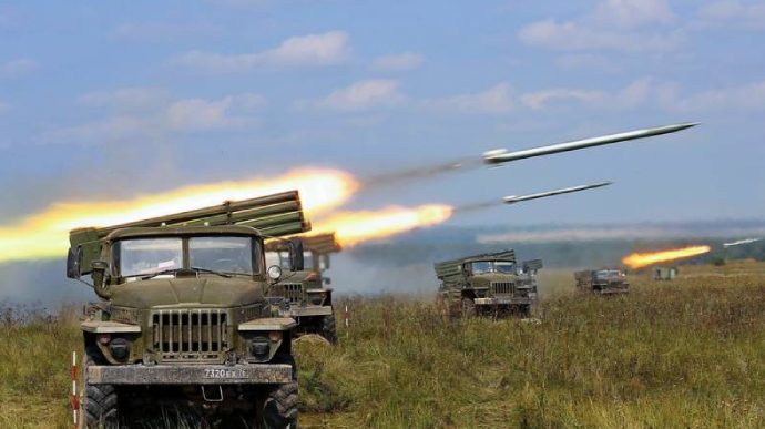 Russians launch attack on a recreation centre in Nikopol using Grad multiple rocket launchers