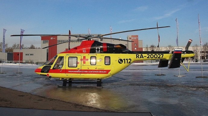 У Волгоградській області РФ розбився вертоліт санавіації 
