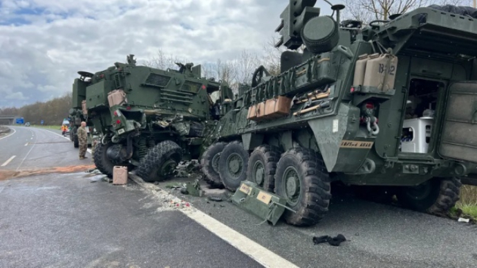 Аварія з бронеавтомобілями армії США в Німеччині: мінімум семеро постраждалих