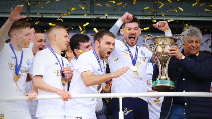 Динамо впервые за пять лет выиграло чемпионат Украины