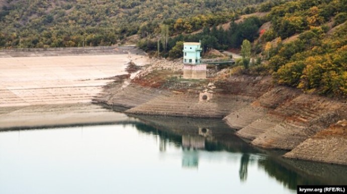 Водна криза у Криму: окупанти планують залучити громадян до розчищення річок