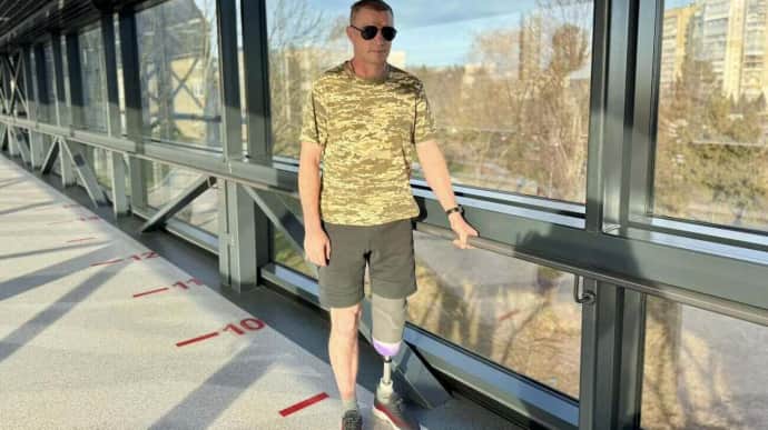 I believe life goes on: the story of a Ukrainian defender who lost a leg and his sight after being wounded at the front