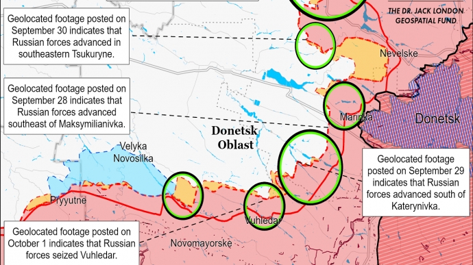 Vuhledar seizure unlikely to significantly alter Russia's operations in Donetsk Oblast – ISW