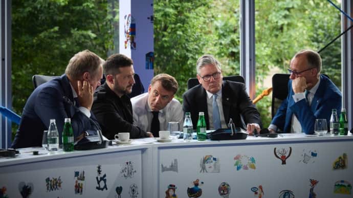 Зеленський і європейські лідери разом поговорили з Трампом