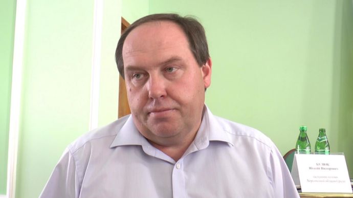 Ukrainian ex-deputy and collaborator Buliuk’s car detonates in Kherson Oblast